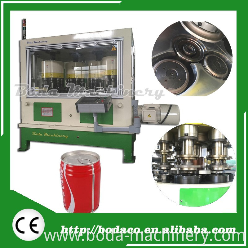 Triple Necking Flanging Can Making Combination Machine For Beverage